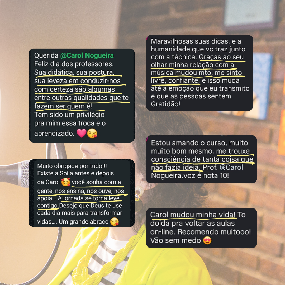 Depoimento de aluna de Carol Nogueira 2